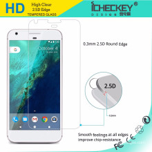 High Quality Competitive Price 2.5D edge High Transparent tempered glass screen protector for Google Pixel XL ,accept Paypal